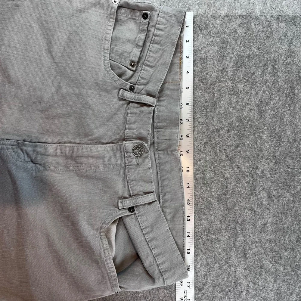 Levi's Mens 513 Slim Straight Grey Denim Jeans 36x30 Casual Minimalist Classic